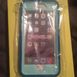 Blue iPhone case